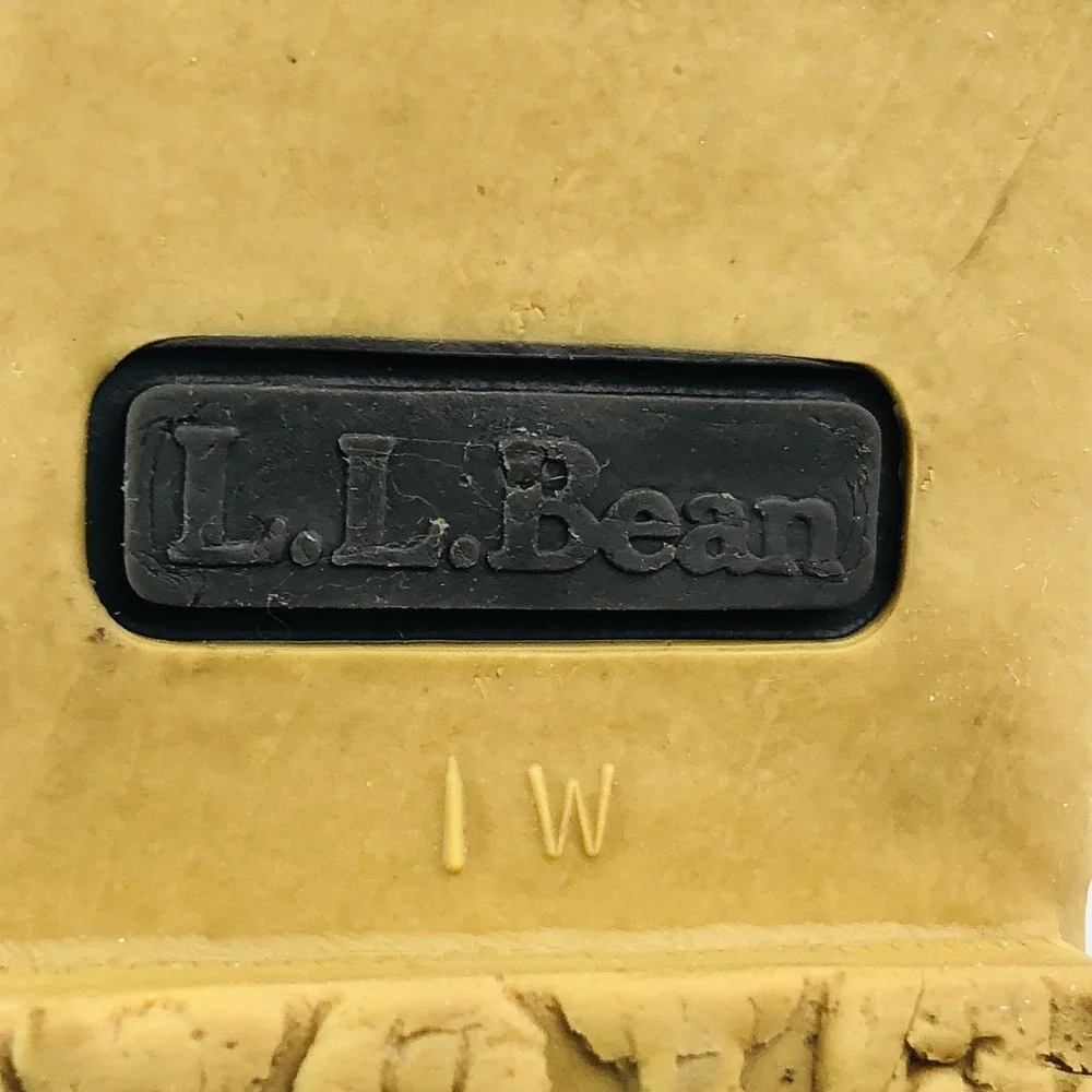 VTG LL Bean Mens 13 Wide Maine Hunting Shoe Duck Boots Leather Rubber MCM 60-70s